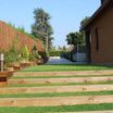 Jardinería Costa escaleras en jardin